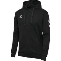 Hummel Pull à fermeture éclair Go 2.0 Chevron, noir, taille L, homme, noir, taille L
