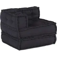 vidaXL Ensemble de canapés modulaires , 3 pièces, tissu anthracite