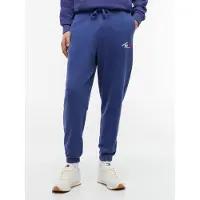 Tommy Hilfiger Pantalon 'Signature Logo Cuffed' bleu marine