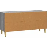 vidaXL Meuble TV 102 x 34,5 x 50 cm, gris, bois de Sonoma