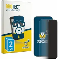 BROTECT Protection Anti-Espion (2 pcs, Xiaomi 17), Téléphone portable : film de protection, Transparent