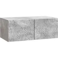 vidaXL Meuble TV mural 59,5 x 41 x 30 cm Gris béton