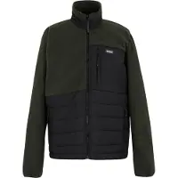 Regatta Frankie Borg Hybrid Full Zip Fleece Vert L Homme