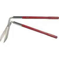 Freund VICTORIA Ciseaux à gazon 1 - Longueur totale : 95 cm - Lames, poignées en bois de 90 cm ; 1040536