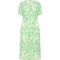 Ichi Robe 'Marrakech' beige / vert