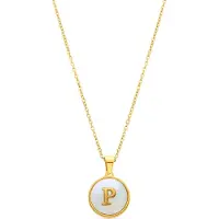 Luxenter Chaîne 'Alphabet' blanc