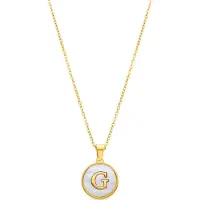 Luxenter Chaîne 'Alphabet' blanc