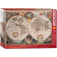Eurographics Antique World Map