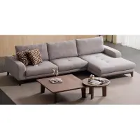 AEA Table basse exclusive Table d'appartement marron Table basse Table basse