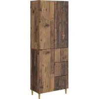 vidaXL Ensemble d'armoires , 2 pièces, 66 x 34,5 x 90 cm, aggloméré