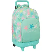 Safta Sac à Dos à Roulettes Compact Extraible Simple Stars 33l 33x22x45 Cm