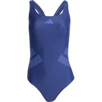 Adidas Logo C-back Swimsuit Bleu 36 Femme