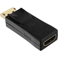 Kindermann 5809000082 Adaptateur de câble DisplayPort HDMI noir (5809000082)