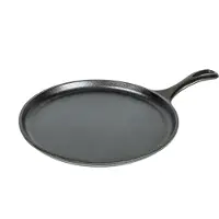 Lodge - Poêle à griller ronde 26,67 cm Elk Logo