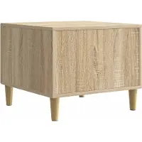 vidaXL Table basse en chêne Sonoma 50 x 49 x 40 cm, bois d'ingénierie