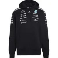Adidas Sweat de sport 'Mercedes-AMG Petronas Formula 1 Team' bleu clair / noir / blanc