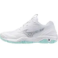 Mizuno Chaussures de Handball Wave Stealth 6 Femmes, blanc, 42,5