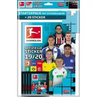 Topps Bundesliga collectors stickers 2019/20 - 1 album avec 4 sachets