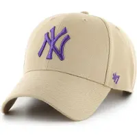 47 Mlb New York Yankees Mvp Snapback Cap Beige