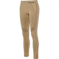 Hummel Pantalon de sport moutarde / noir