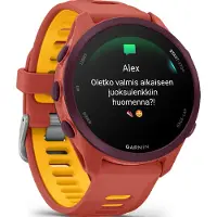 Garmin Forerunner 170 Music GPS Running Watch, red