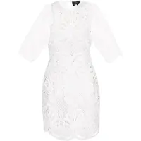 Faina Robe de cocktail 'Fashion Look' blanc