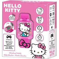 Kids Licensing Hello Kitty Horloge Pédagogique Digitale Avec Jeux Rose Rose One Size