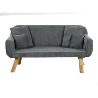 Silvio Design Coupe-tube RS 22362 Canapé animalier avec housse amovible Tissu d'ameublement – Canapé rembourré