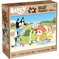 Lisciani eco puzzle double face BLUey 24el 04802