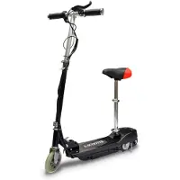 vidaXL E-Scooter avec siège 120 W noir