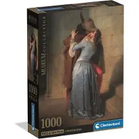 Clementoni CLE puzzle 1000 CompactMus.Hayes The Kiss 37064