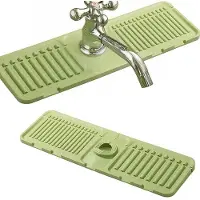 OEM Robinetterie de lavabo en silicone, robinetterie de lavabo, robinetterie étanche pour évier de cuisine (vert)