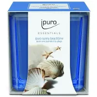 Ipuro Duftkerze Sunny Beachtime blau Sunny Beach, 1 St.