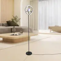 StarTech.com Lampadaire LED - Lampe d'angle - 36 W - Changement de couleur - Télécommande - AC 90–260 V - Noir