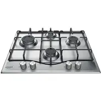 Ariston Table de cuisson à gaz Hotpoint PCN 642 IX/HA
