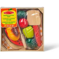 Melissa & Doug Food Play Wooden Cutting Food Toy Multicolore Enfants