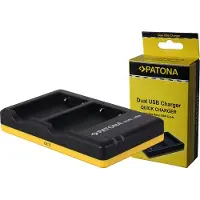 PATONA Nikon EN-EL5 USB Dual Quick Photo Charger (Chargeur photo rapide double USB)