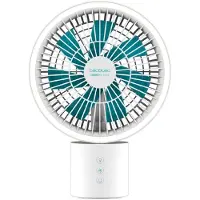 Cecotec Energysilence 8000 Portable Light Desk Table Fan Argenté One Size / EU Plug 220V