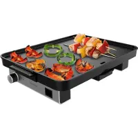 Cecotec Plancha de cuisson électrique avec pièces magnétiques amovibles, modèle Magnet 1800. Plancha de cuisine grill de 1800W
