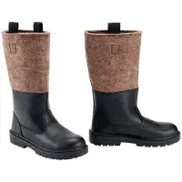 Brandit BW Knobelbecher Felt, bottes ,Noir/Marron ,46 EU