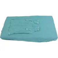 Gistuch Housse de siège auto pour bébé, pare-soleil, capote pour poussette, respirante, coupe-vent, siège bébé avec fenêtre pour garçons et filles, bleu