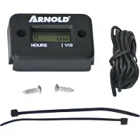ARNOLD Compteur horaire noir