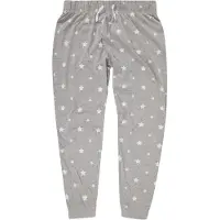 SF Women - Pantalon de jogging pour femmes LT5500 (XL régulier) (gris chiné/blanc)