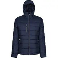 Regatta - Veste à capuche « Navigate » pour homme FK2761 (3XL) (bleu marine/gris moyen)