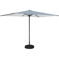 Syfax Parasol de jardin 200 x 300 cm Polyester Rectangulaire