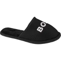 BOSS - Pantoufles pour enfants avec logo PP8260 (38 EU) (noir)