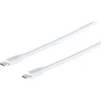 S-Conn 13-45156 Câble USB C 1.5m USB C Mâle Mâle Blanc (13-45156)