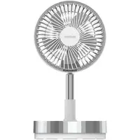 Cecotec Ventilateur Portable Pliable EnergySilence 800 FoldAir. Batterie 7200mAh, Design extensible et réglable, 5 pales