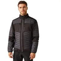 Regatta - Veste hybride « E-Volve » pour homme LT204 (XXL) (cendre/noir)