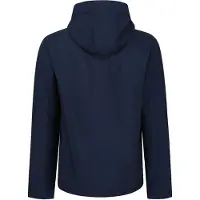 Regatta - Veste softshell à capuche « Venturer » pour homme FK2621 (S) (bleu marine/gris-bleu)